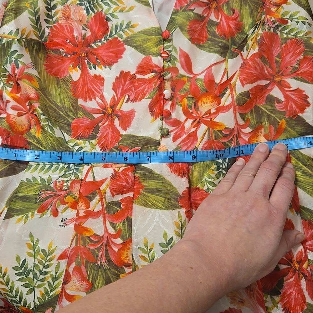 AMUR Cleo In Scarlett Tropical Floral - Picture 12 of 12